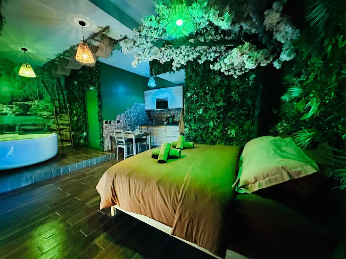 Narbnb - Jungle Suite - Jacuzzi - Centre - Clim 纳博讷 外观 照片